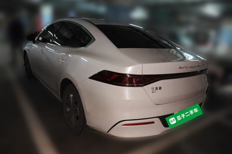 Used BYD Qin PLUS 2021 EV 400KM Leading Comfort Edition Rear Left 45 Deg
