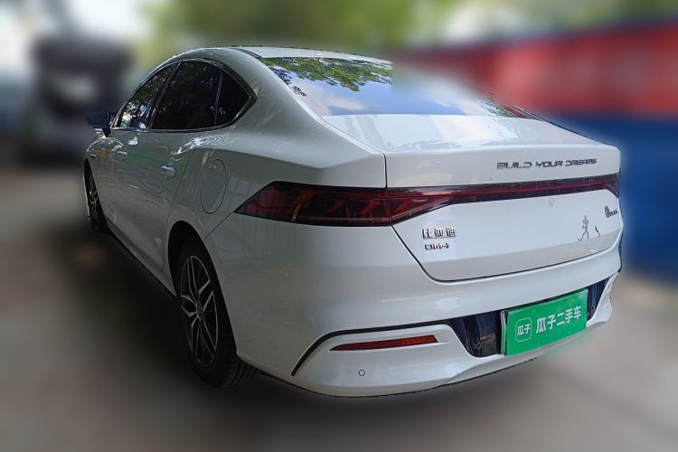 Used BYD Qin PLUS 2021 DM-i 55KM Flagship Model Rear Left 45 Deg