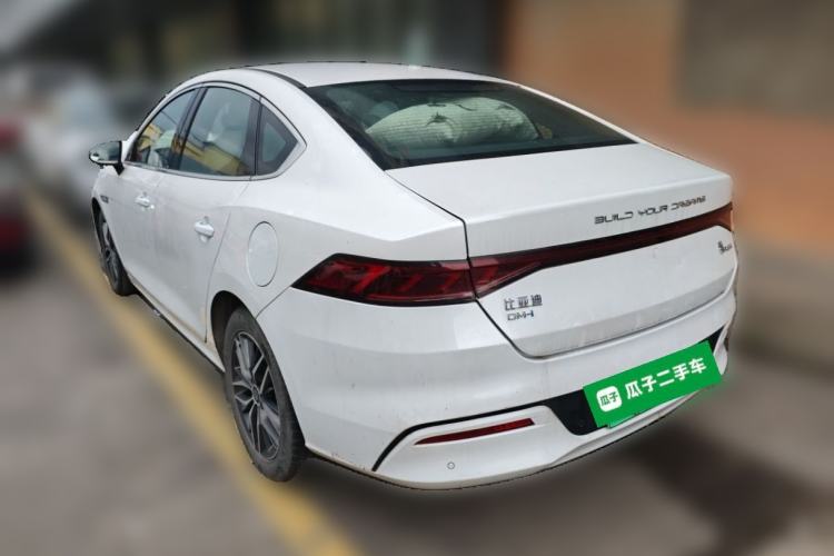 Used BYD Qin PLUS 2021 DM-i 55KM Flagship Model Rear Left 45 Deg
