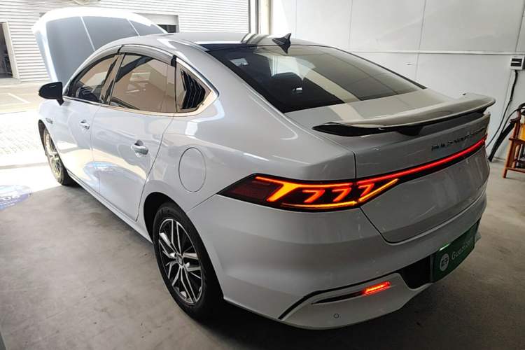 Used BYD Qin PLUS 2021 DM-i 55KM Flagship Model Rear Left 45 Deg
