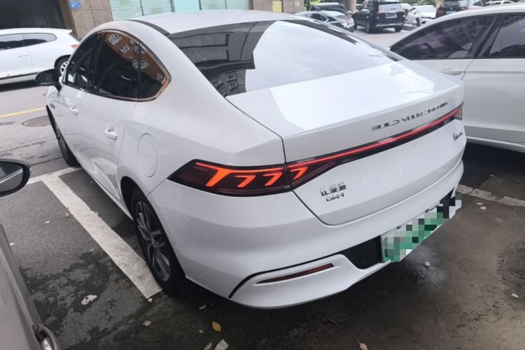 Used BYD Qin PLUS 2021 DM-i 55KM Flagship Model Rear Left 45 Deg