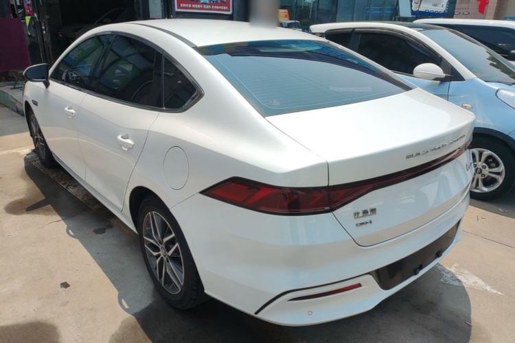 Used BYD Qin PLUS 2021 DM-i 55KM Flagship Model Rear Left 45 Deg