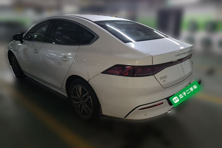 Used BYD Qin PLUS 2021 EV 400KM Luxury Model Rear Left 45 Deg