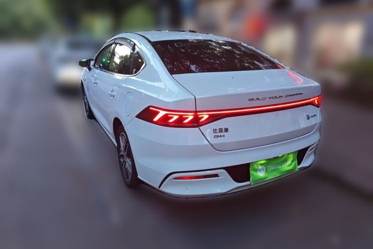 Used BYD Qin PLUS 2021 DM-i 120KM Flagship Model Rear Left 45 Deg