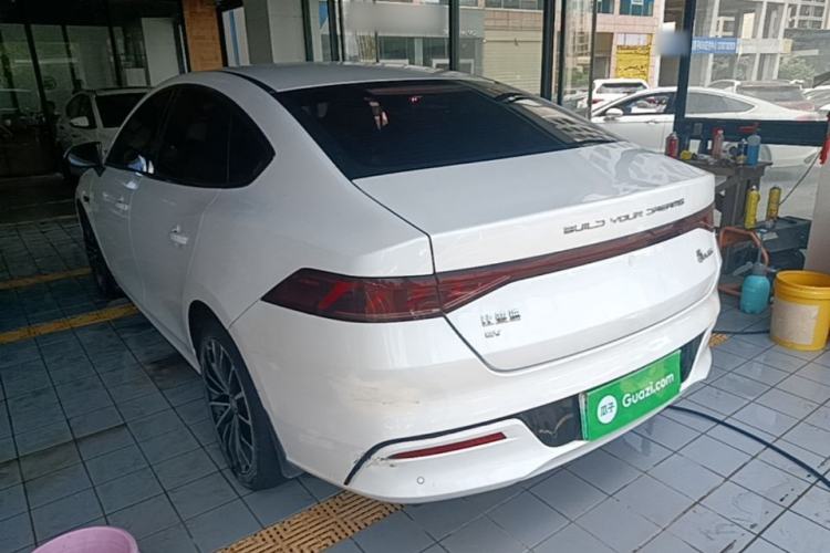 Used BYD Qin PLUS 2021 EV 600KM Flagship Model Rear Left 45 Deg