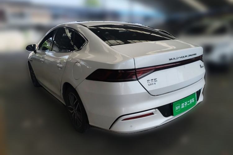 Used BYD Qin PLUS 2021 DM-i 55KM Flagship Model Rear Left 45 Deg