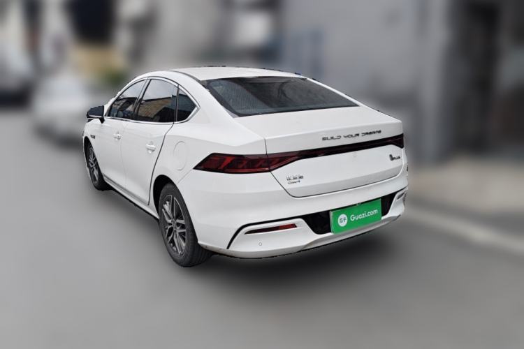 Used BYD Qin PLUS 2021 DM-i 55KM Flagship Model Rear Left 45 Deg
