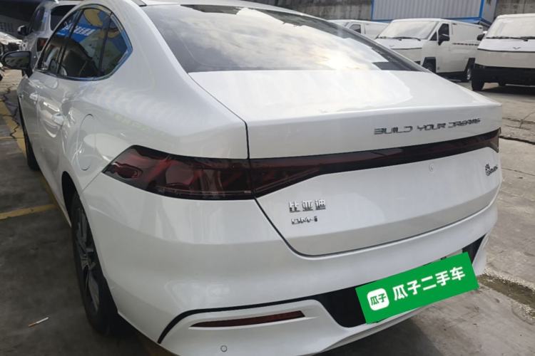 Used BYD Qin PLUS 2021 DM-i 55KM Flagship Model Rear Left 45 Deg