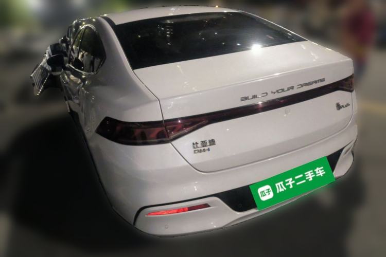 Used BYD Qin PLUS 2021 DM-i 55KM Prestige Model Rear Left 45 Deg