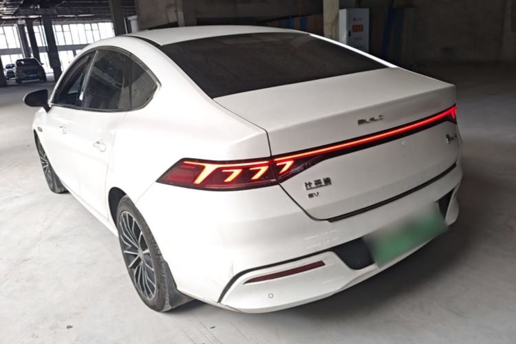 Used BYD Qin PLUS 2021 EV 600KM Flagship Model Rear Left 45 Deg