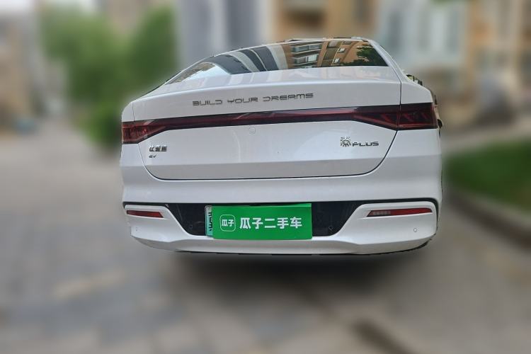 Used BYD Qin PLUS 2021 EV 500KM Luxury Model Rear