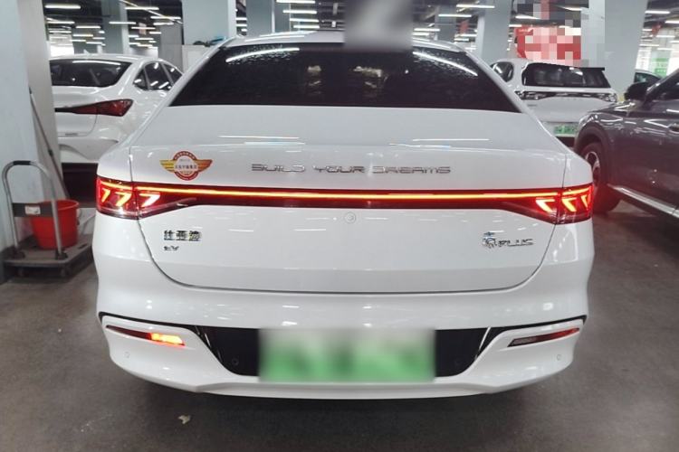 Used BYD Qin PLUS 2021 EV 500KM Luxury Model Rear