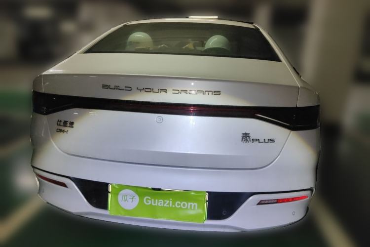 Used BYD Qin PLUS 2021 DM-i 55KM Flagship Model Rear