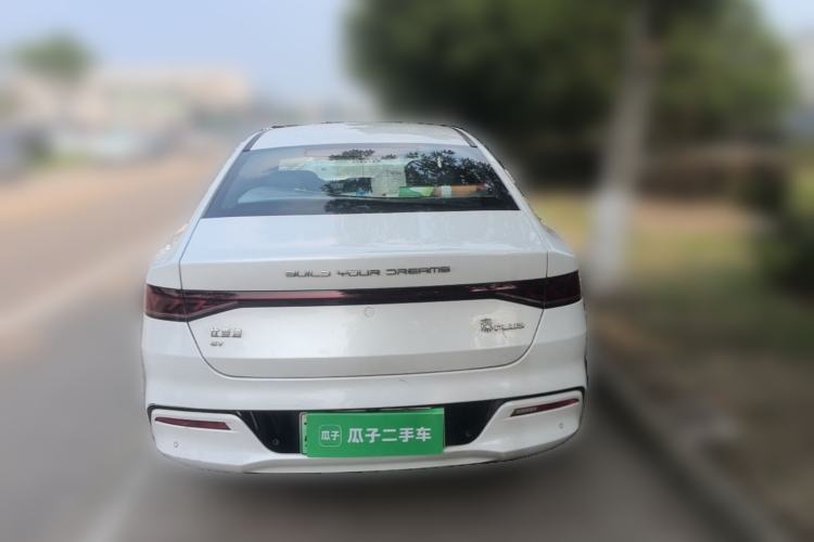 Used BYD Qin PLUS 2021 EV 500KM Luxury Model Rear