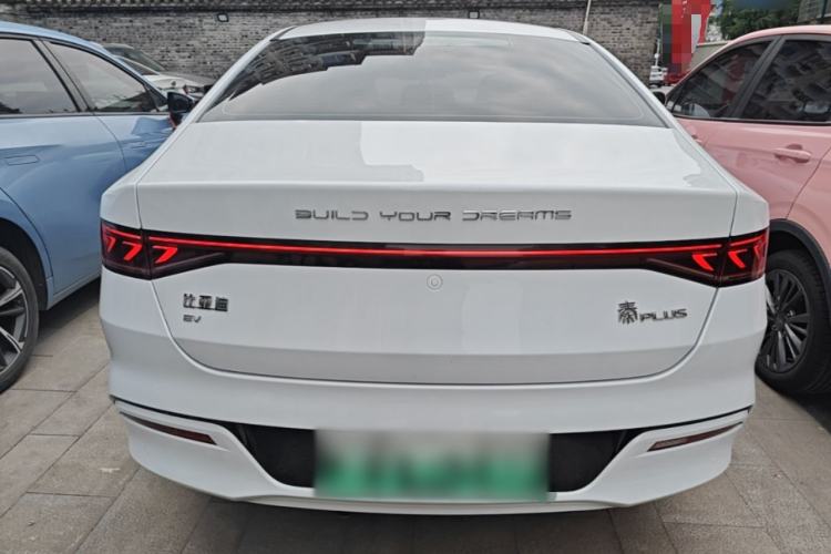 Used BYD Qin PLUS 2021 EV 500KM Luxury Model Rear