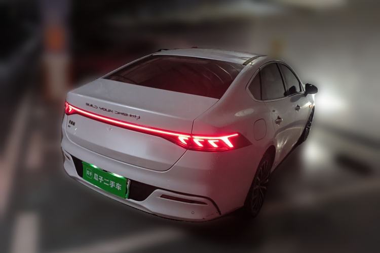 Used BYD Qin PLUS 2021 EV 600KM Flagship Model Rear Right 45 Deg