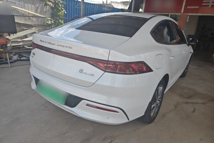 Used BYD Qin PLUS 2021 DM-i 55KM Flagship Model Rear Right 45 Deg