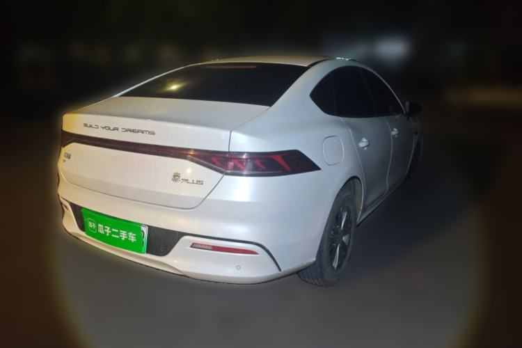 Used BYD Qin PLUS 2021 EV 400KM Leading Comfort Edition Rear Right 45 Deg