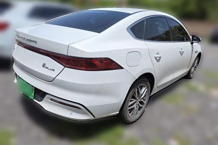 Used BYD Qin PLUS 2021 EV 400KM Luxury Model Rear Right 45 Deg