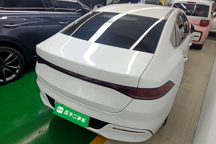 Used BYD Qin PLUS 2021 DM-i 55KM Flagship Model Rear Right 45 Deg