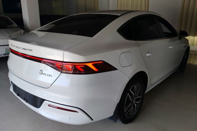Used BYD Qin PLUS 2021 DM-i 55KM Flagship Model Rear Right 45 Deg