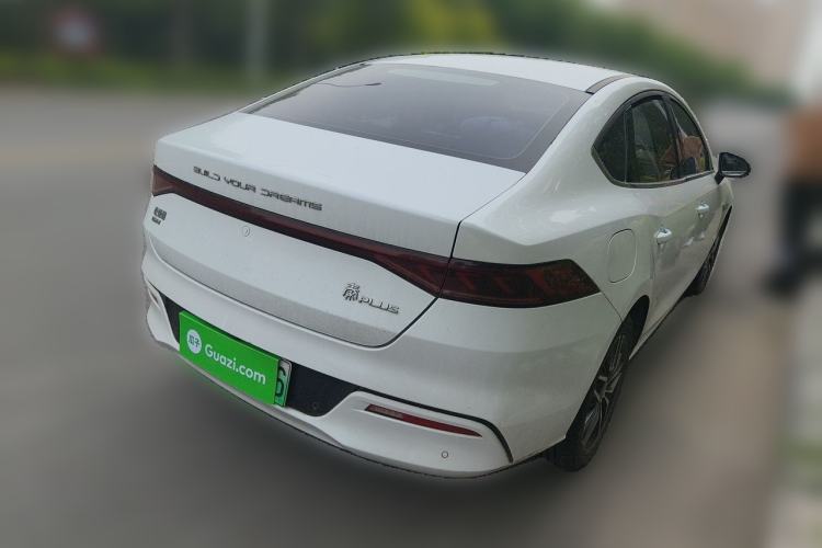 Used BYD Qin PLUS 2021 DM-i 120KM Prestige Model Rear Right 45 Deg