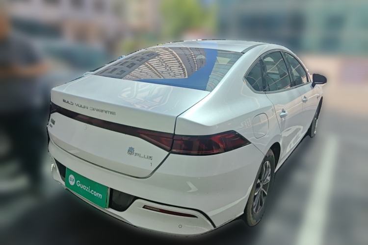 Used BYD Qin PLUS 2021 DM-i 55KM Prestige Model Rear Right 45 Deg