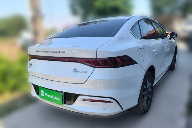 Used BYD Qin PLUS 2021 DM-i 55KM Prestige Model Rear Right 45 Deg