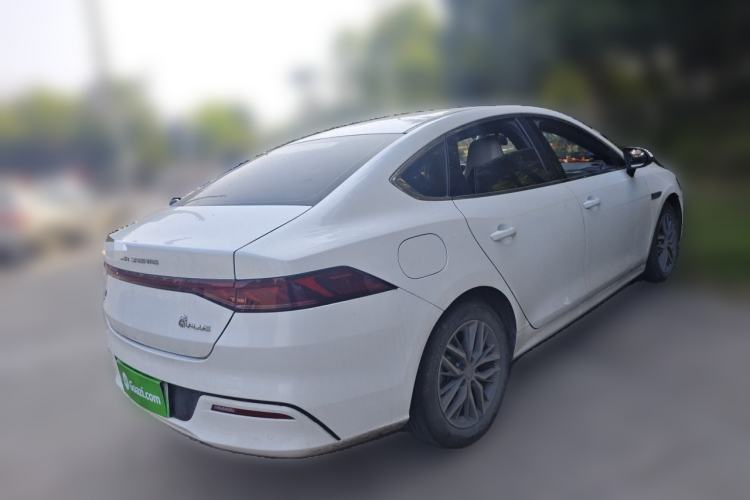 Used BYD Qin PLUS 2021 EV 500KM Luxury Model Rear Right 45 Deg