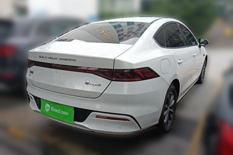 Used BYD Qin PLUS 2021 EV 420KM Commuter Edition Rear Right 45 Deg