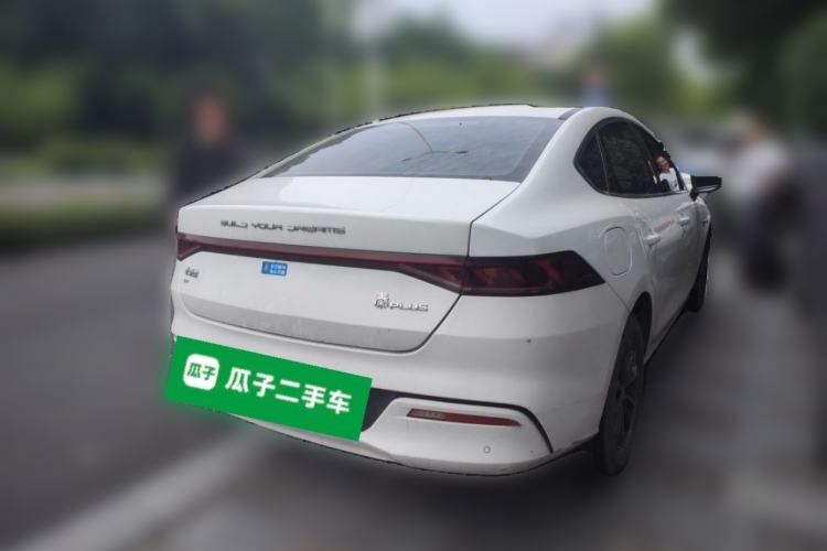 Used BYD Qin PLUS 2021 EV 400KM Leading Comfort Edition Rear Right 45 Deg