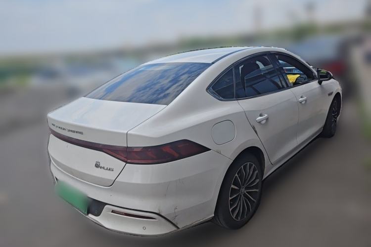 Used BYD Qin PLUS 2021 EV 600KM Flagship Model Rear Right 45 Deg