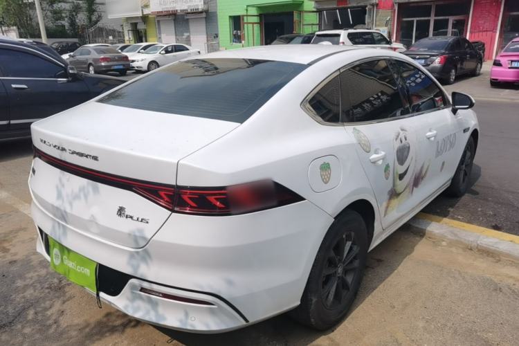 Used BYD Qin PLUS 2021 EV 400KM Leading Comfort Edition Rear Right 45 Deg