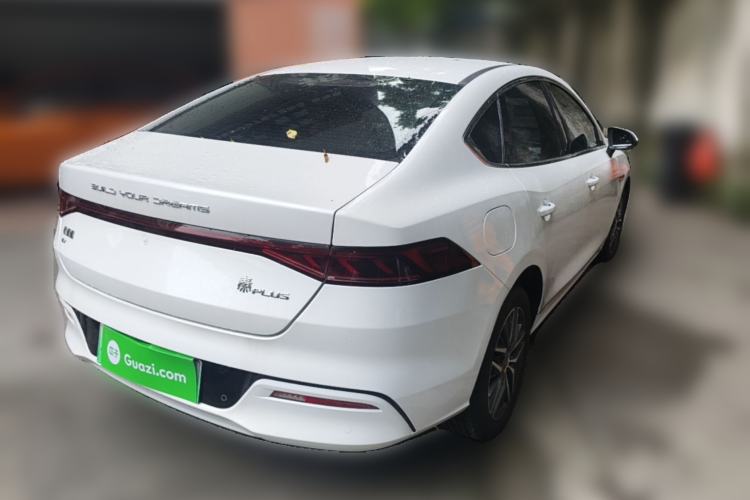 Used BYD Qin PLUS 2021 EV 400KM Luxury Model Rear Right 45 Deg