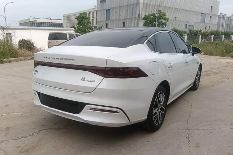 Used BYD Qin PLUS 2021 DM-i 55KM Flagship Model Rear Right 45 Deg