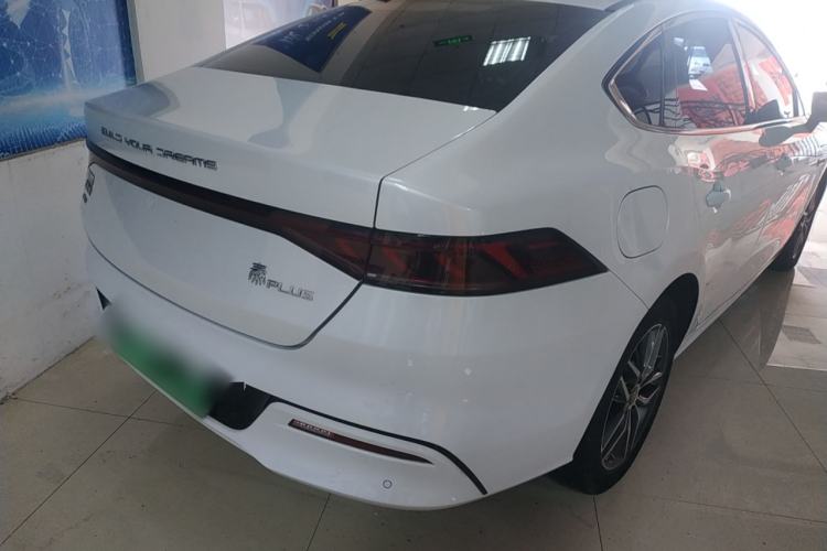 Used BYD Qin PLUS 2021 DM-i 55KM Flagship Model Rear Right 45 Deg