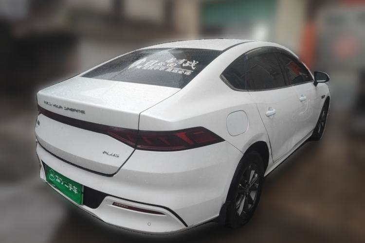 Used BYD Qin PLUS 2021 EV 400KM Leading Comfort Edition Rear Right 45 Deg