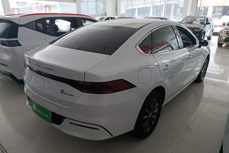 Used BYD Qin PLUS 2021 EV 400KM Leading Comfort Edition Rear Right 45 Deg