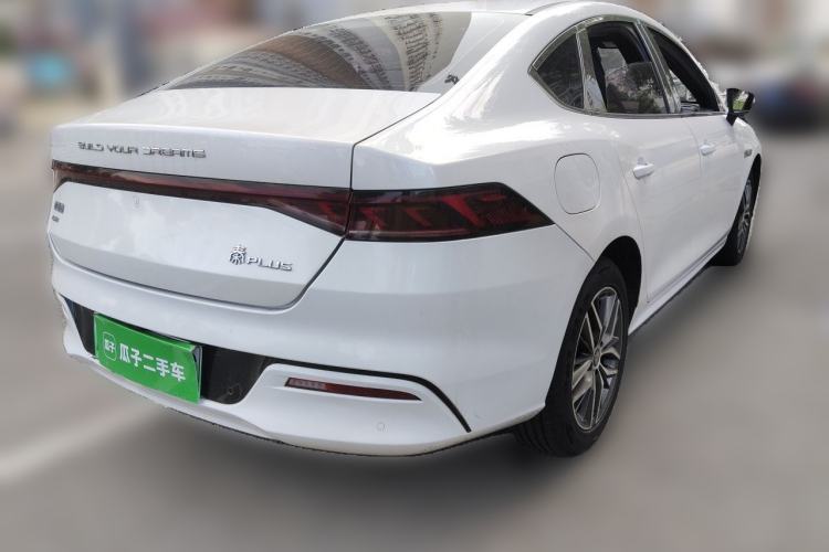 Used BYD Qin PLUS 2021 DM-i 120KM Prestige Model Rear Right 45 Deg