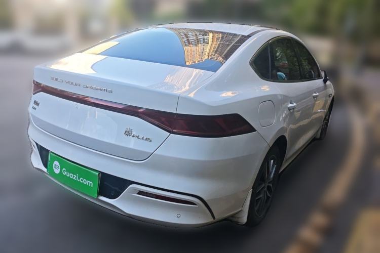 Used BYD Qin PLUS 2021 DM-i 120KM Prestige Model Rear Right 45 Deg
