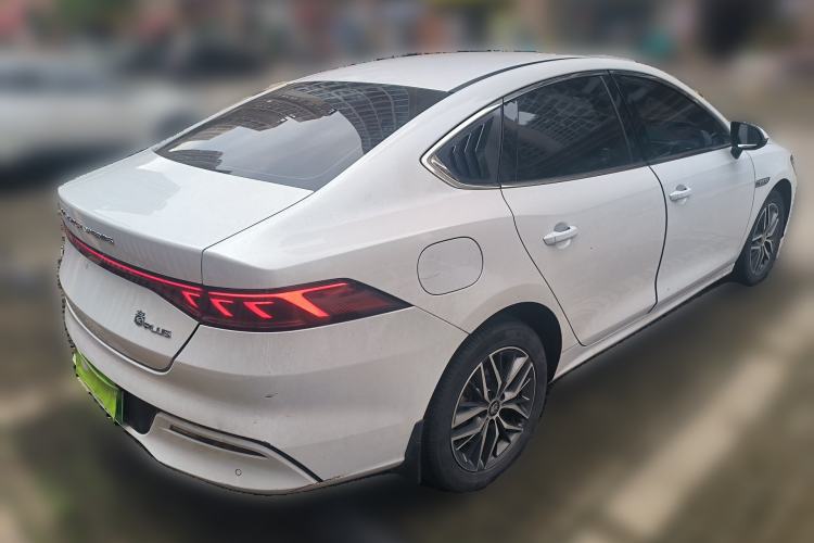 Used BYD Qin PLUS 2021 DM-i 120KM Flagship Model Rear Right 45 Deg