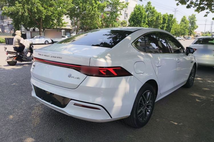 Used BYD Qin PLUS 2021 DM-i 55KM Flagship Model Rear Right 45 Deg