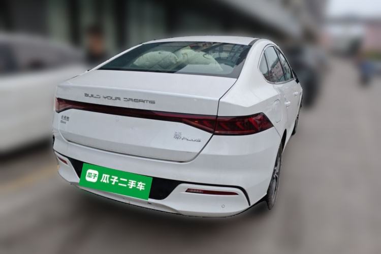 Used BYD Qin PLUS 2021 DM-i 55KM Flagship Model Rear Right 45 Deg