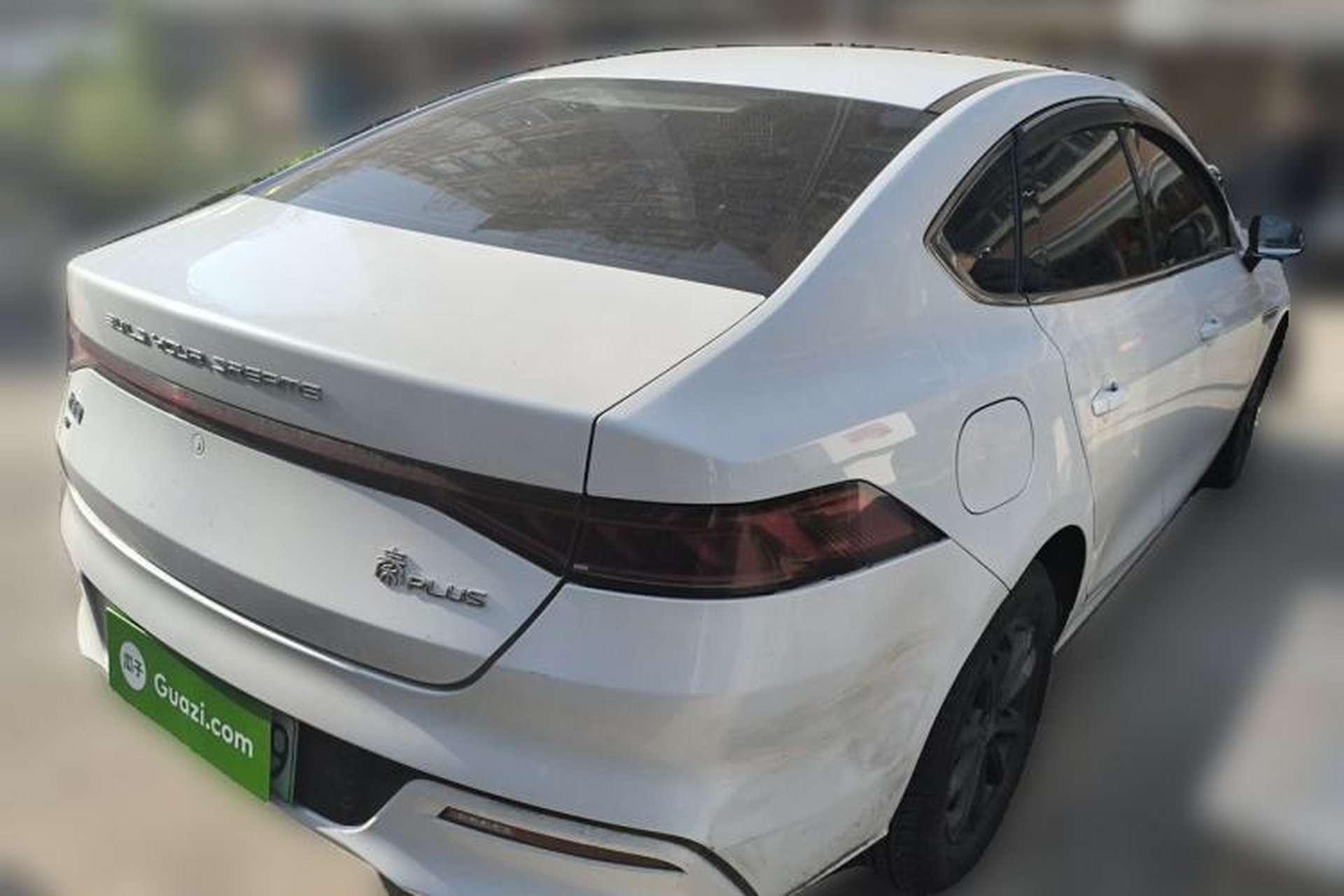 Used BYD Qin PLUS 2021 EV 400KM Leading Comfort Edition Rear Right 45 Deg