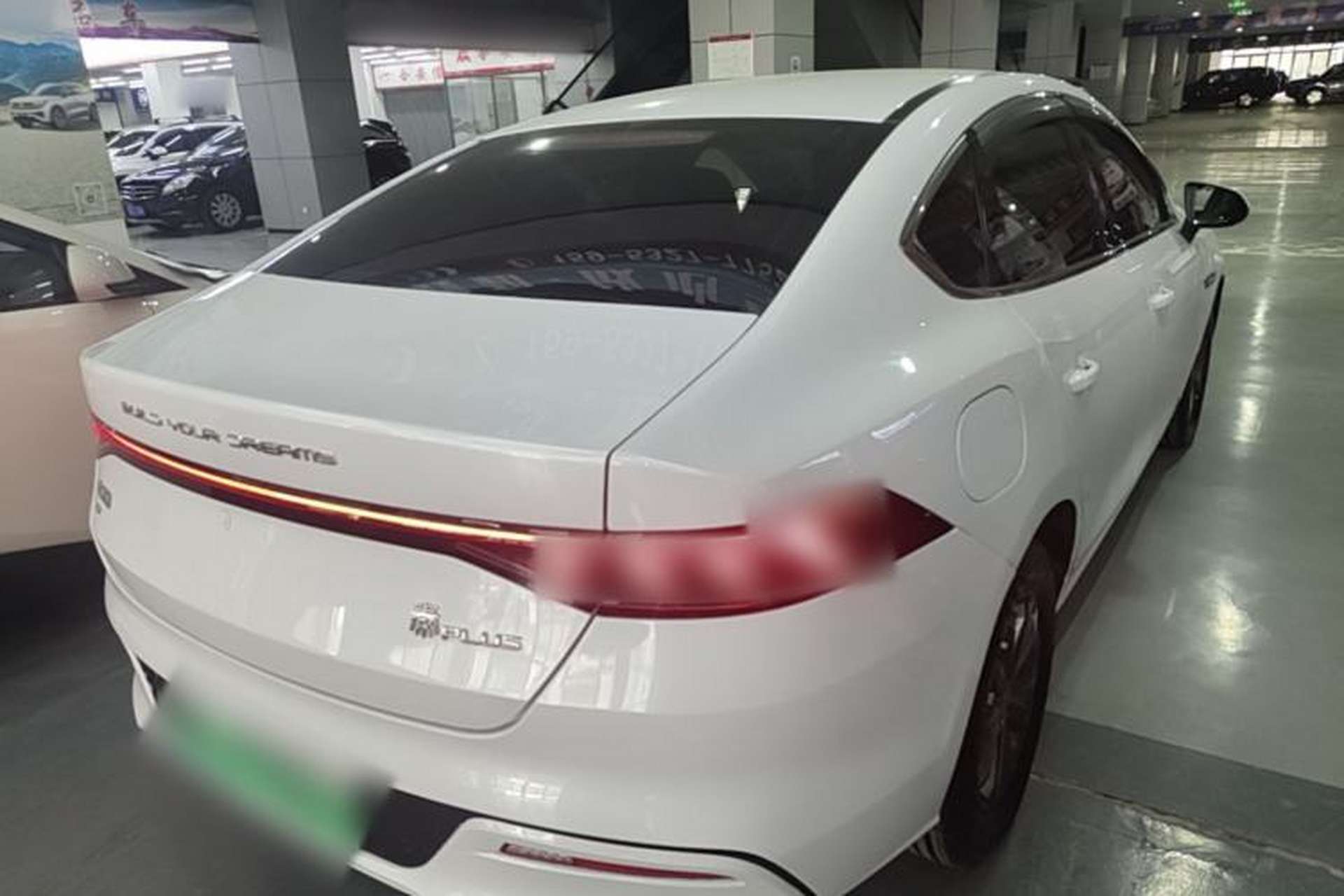 Used BYD Qin PLUS 2021 EV 400KM Leading Comfort Edition Rear Right 45 Deg