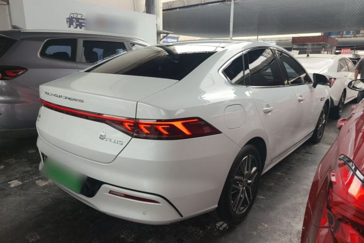 Used BYD Qin PLUS 2021 DM-i 55KM Flagship Model Rear Right 45 Deg