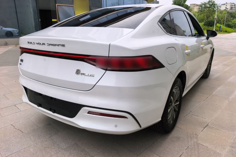 Used BYD Qin PLUS 2021 DM-i 55KM Prestige Model Rear Right 45 Deg