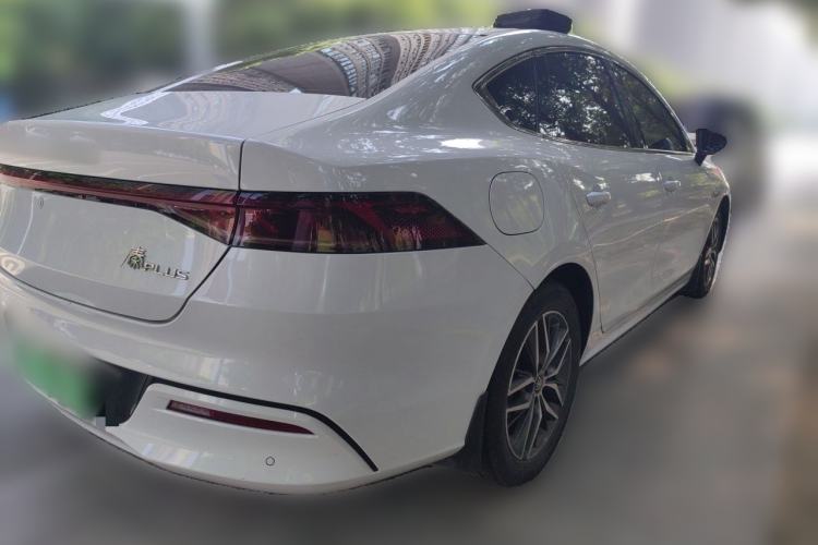 Used BYD Qin PLUS 2021 EV 500KM Luxury Model Rear Right 45 Deg