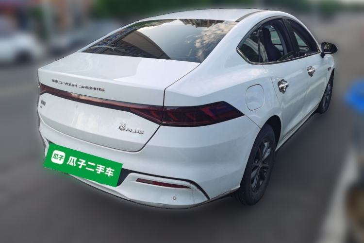 Used BYD Qin PLUS 2021 EV 400KM Leading Comfort Edition Rear Right 45 Deg