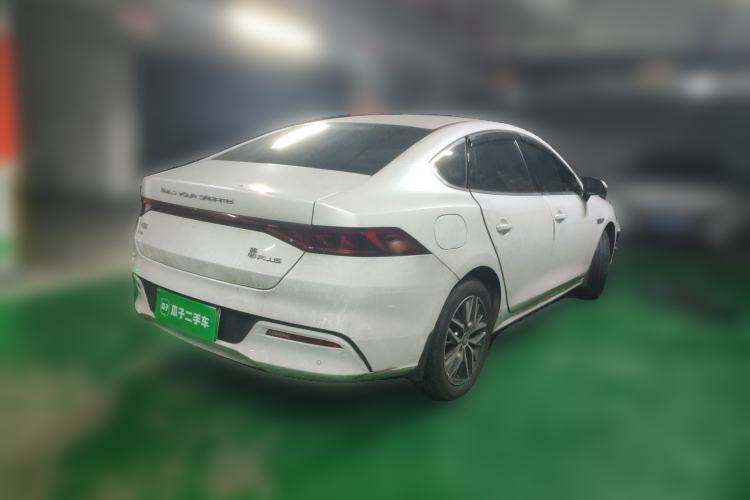 Used BYD Qin PLUS 2021 DM-i 55KM Flagship Model Rear Right 45 Deg